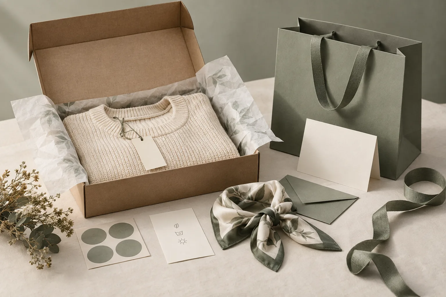 Apparel packaging system