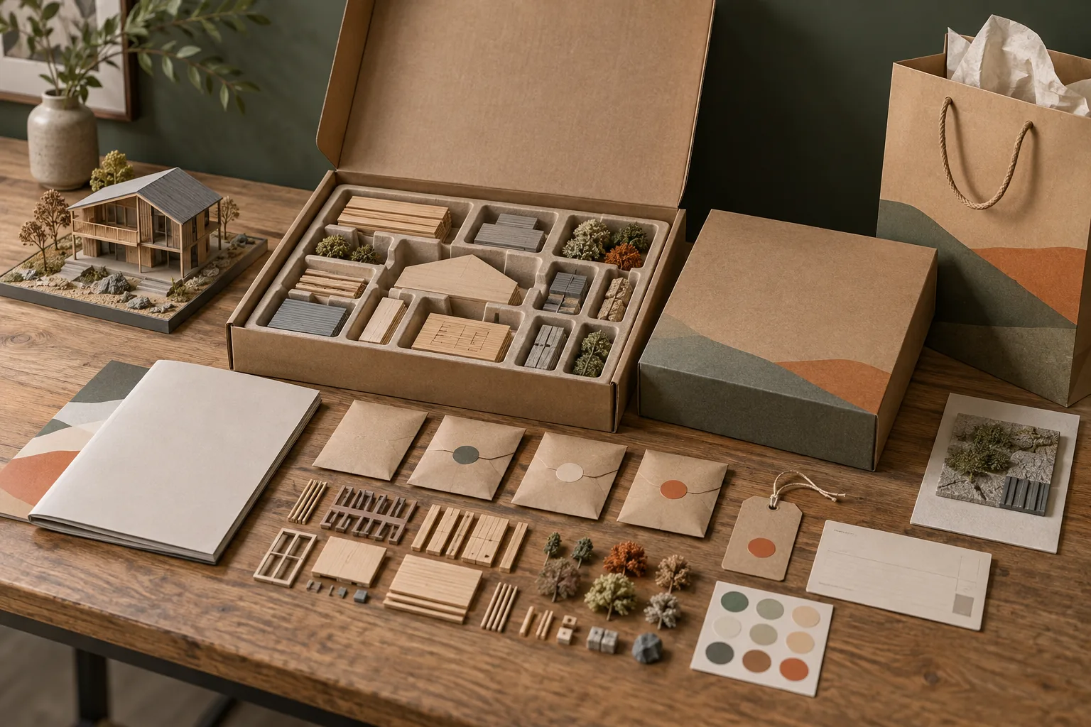Model kit packaging system